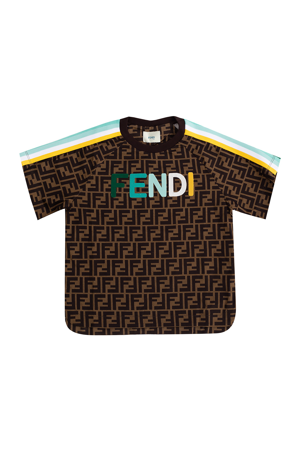 Kids shop fendi shirt